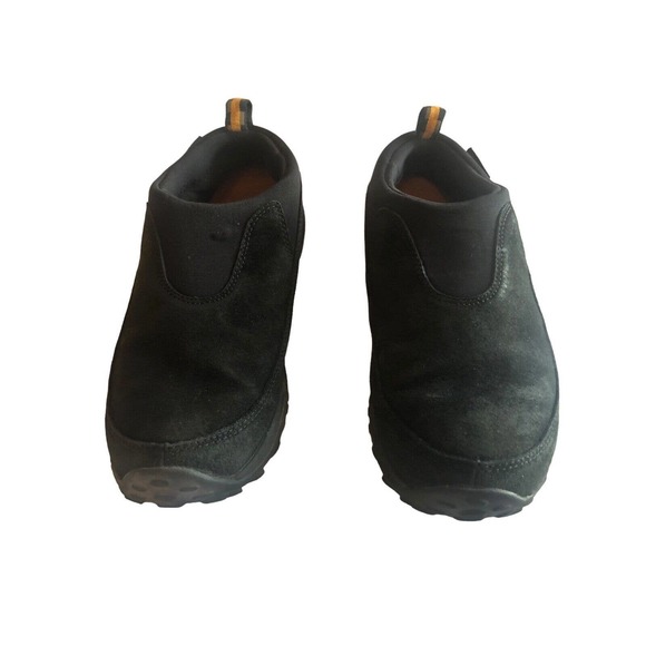 Merrell Jungle Moc Hiking Shoes Black Suede Nubuck Women's US 10 EUC - Picture 3 of 9